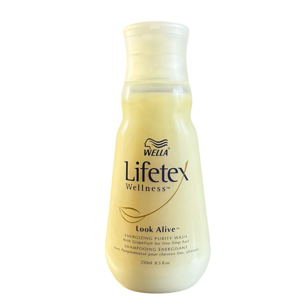 Wella Lifetex Wellness  Look Alive, Energy Purity Wash,‎ HTF NOS Salon Quality